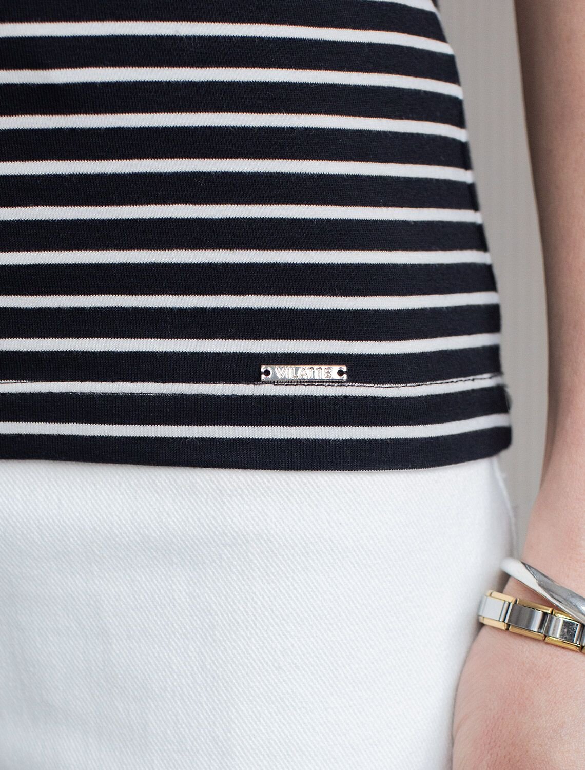 VILATTE Топ 581997 D43.236 черный-белый