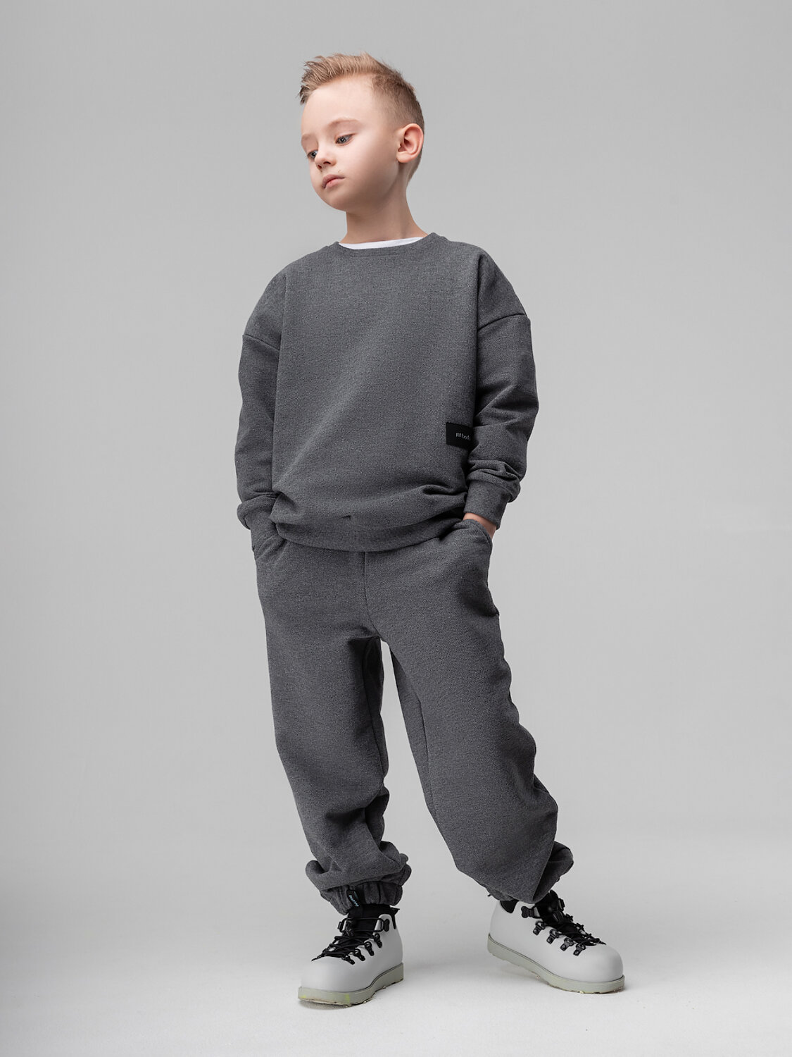 Bodo Костюм 582005 11-664MU темно-серый меланж