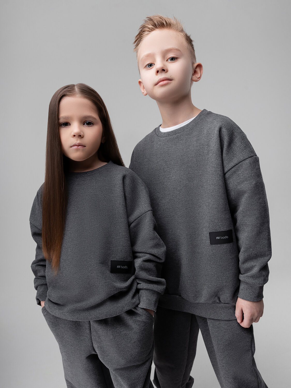 Bodo Костюм 582005 11-664MU темно-серый меланж