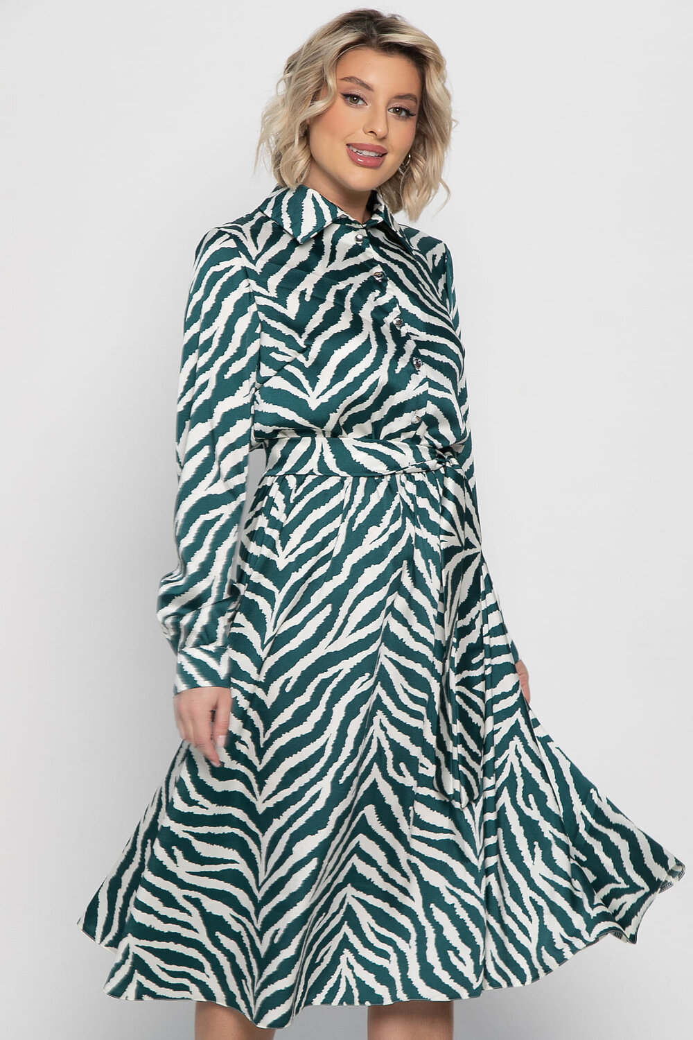 LT Collection Платье 582019 П14969-45М изумрудный