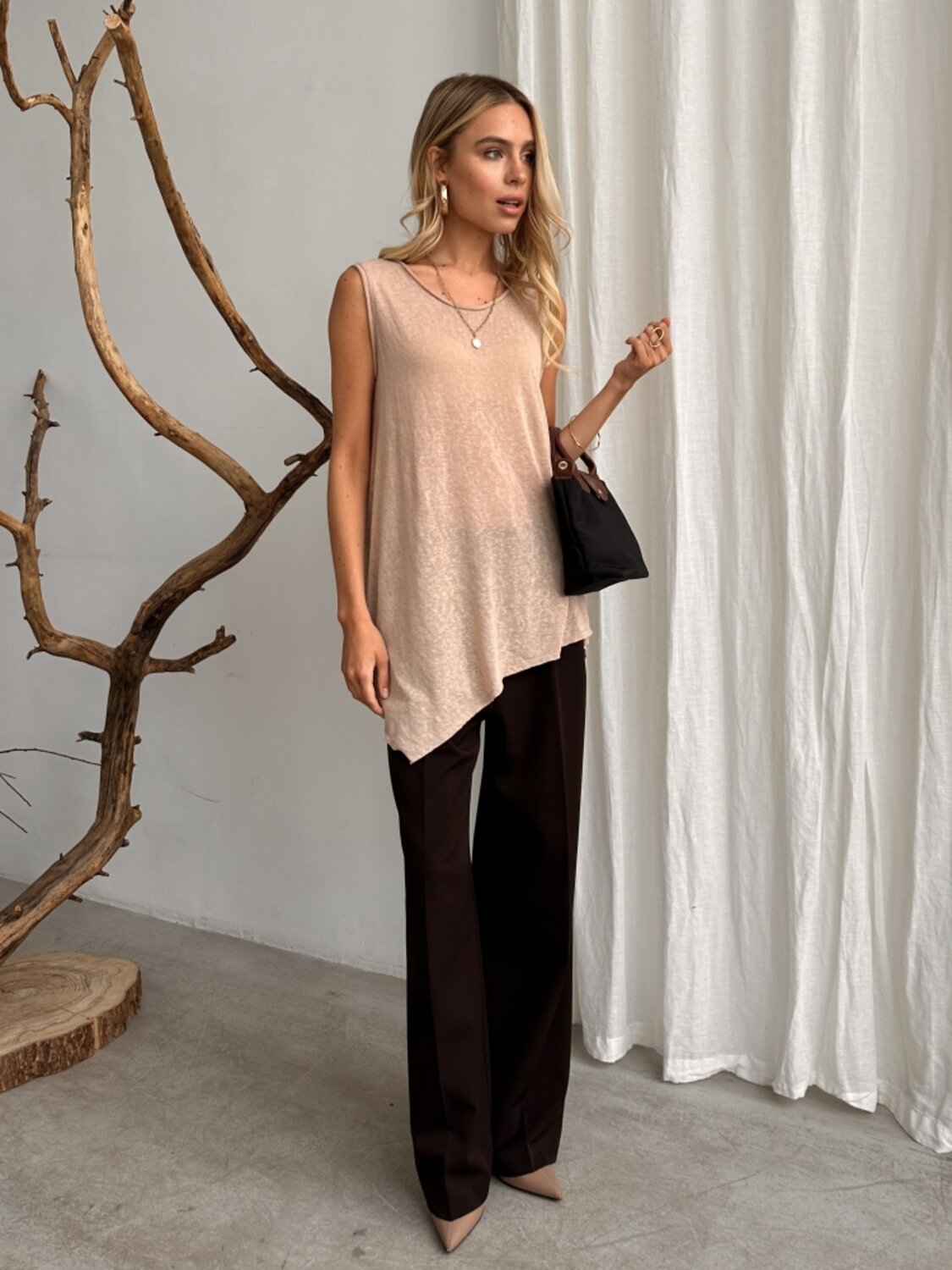 Binita Топ 582030 1233-4 бежевый