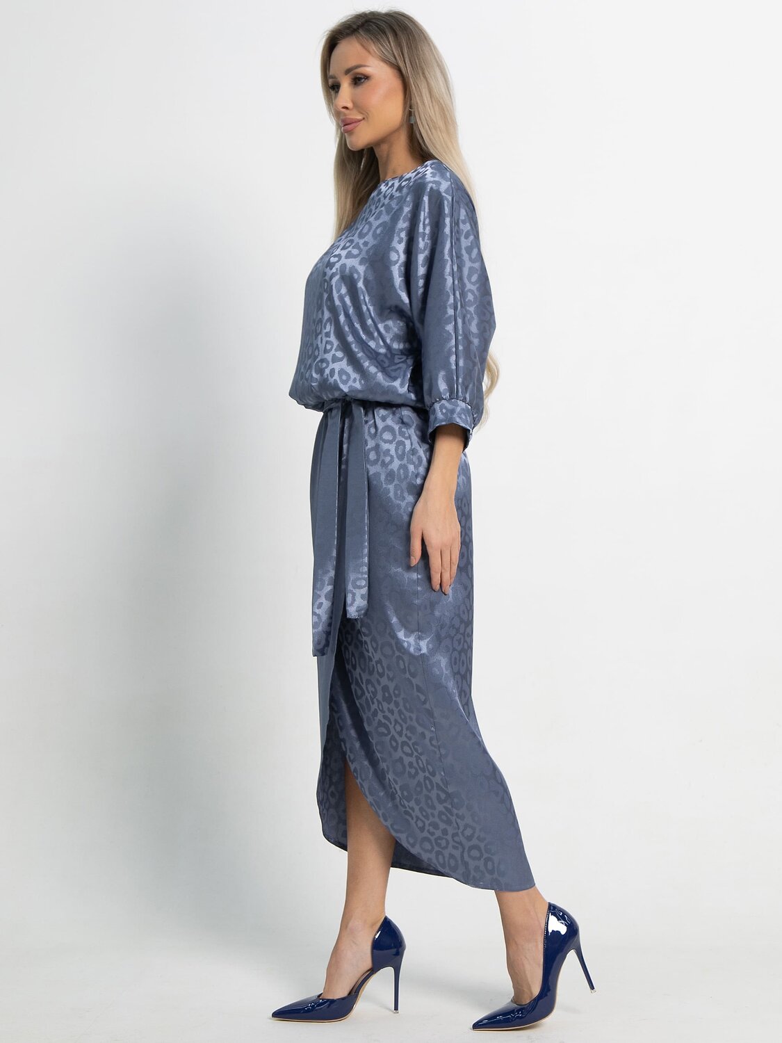 LT Collection Платье 582032 П15151-12М синий