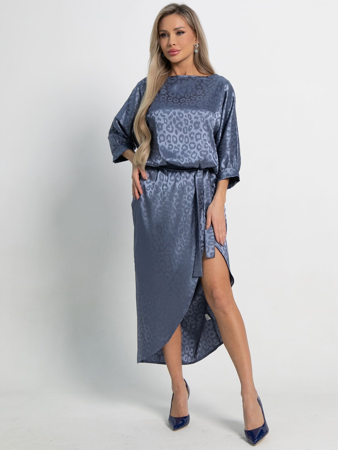 LT Collection Платье 582032 П15151-12М синий