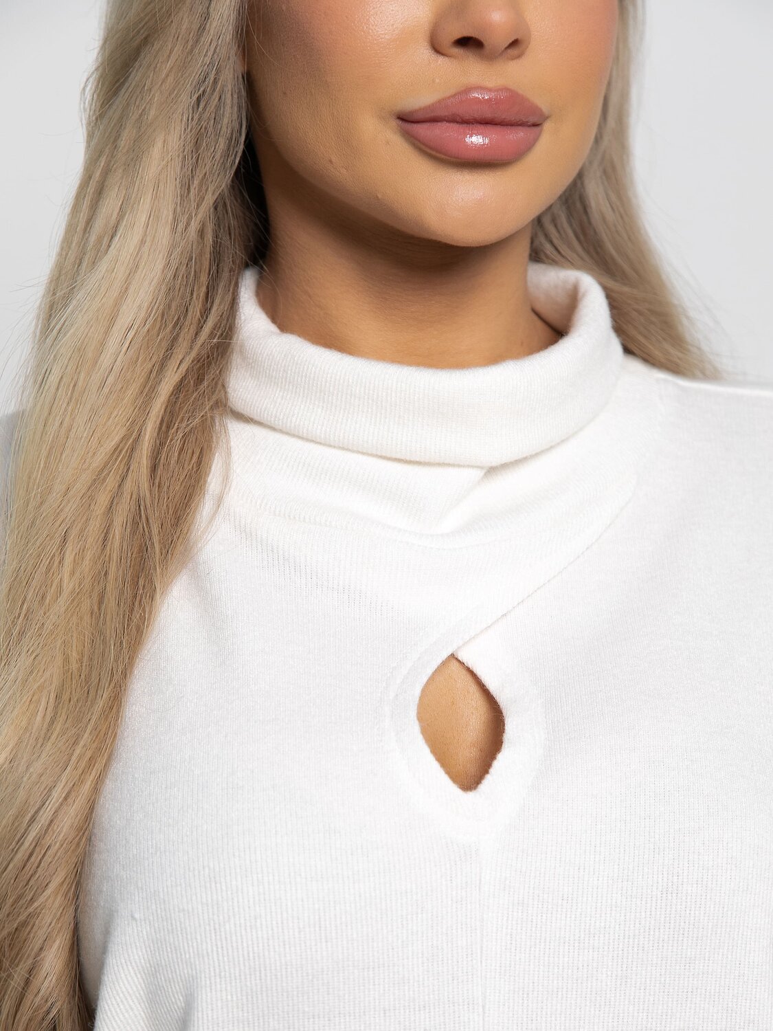 LT Collection Джемпер 582034 Б15157-1М белый