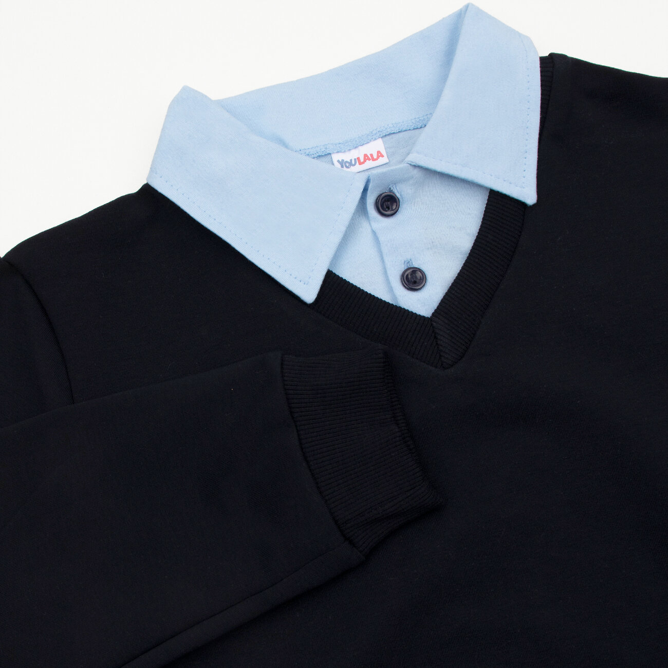 YOULALA Джемпер 582046 2026320101 темно-синий