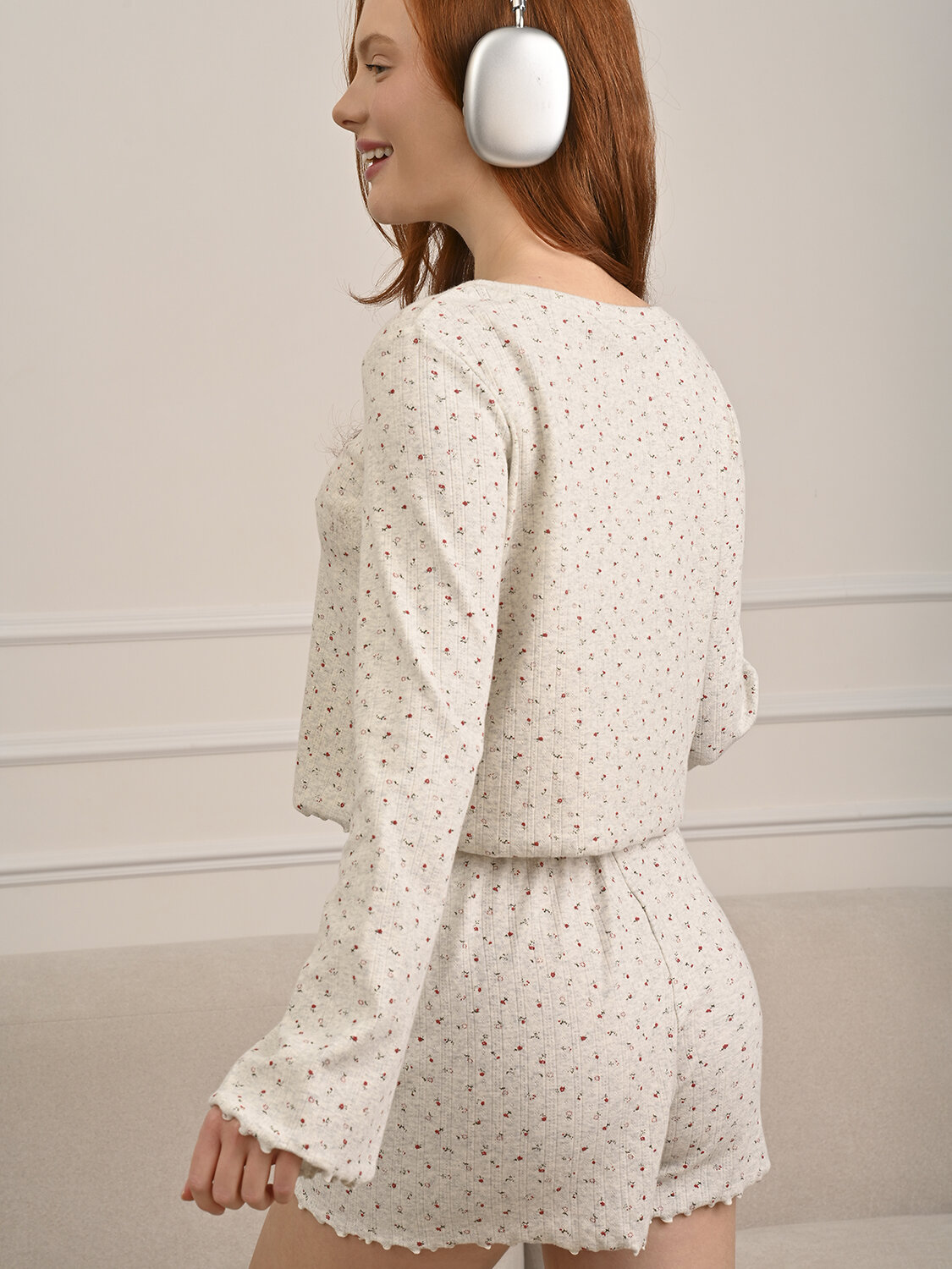 INDEFINI Пижама 582088 5257TQP Серый