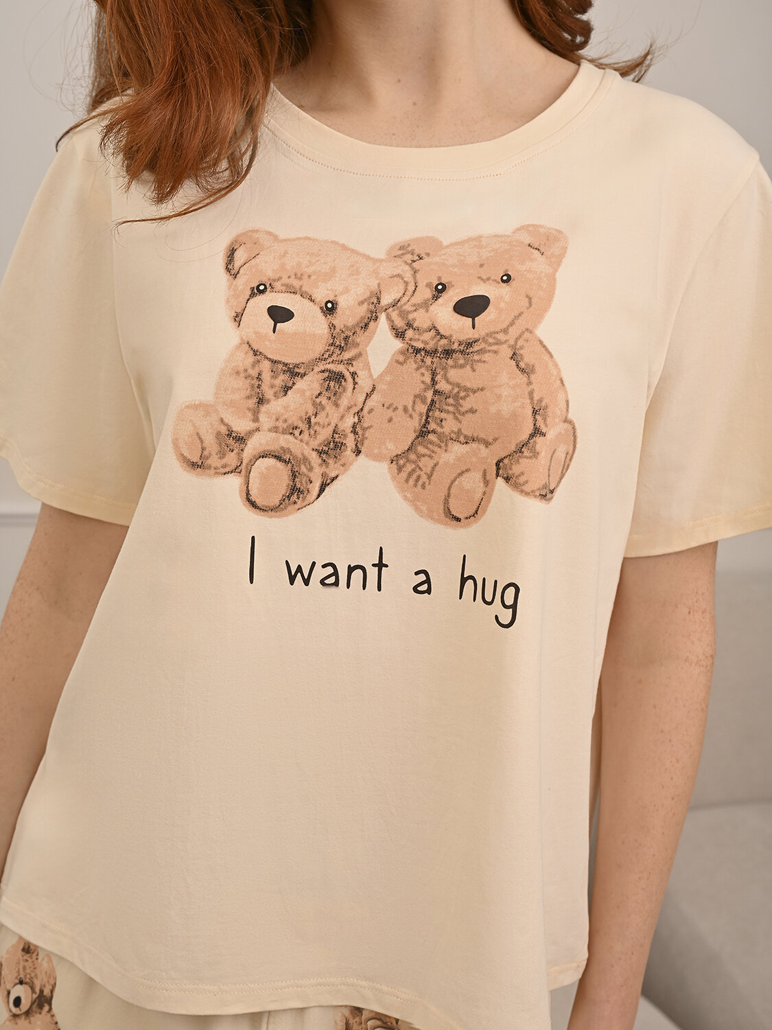 INDEFINI Пижама 582089 5285TBC Молочный