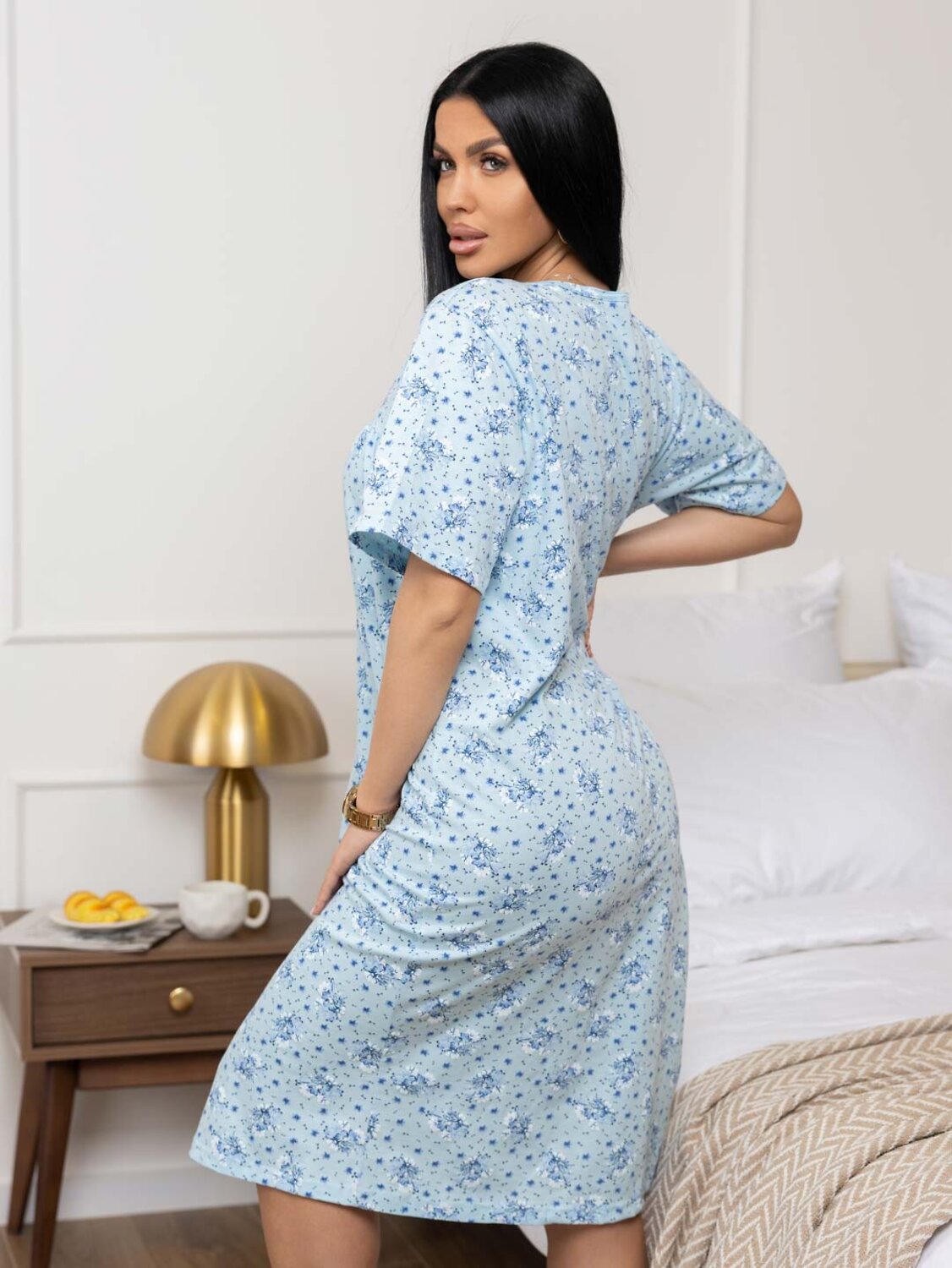 Текс-плюс Сорочка 582138 00-00246692 Голубой