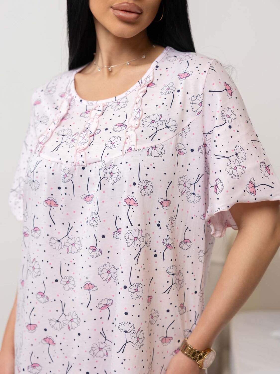 Текс-плюс Сорочка 582139 00-00246672 Розовый