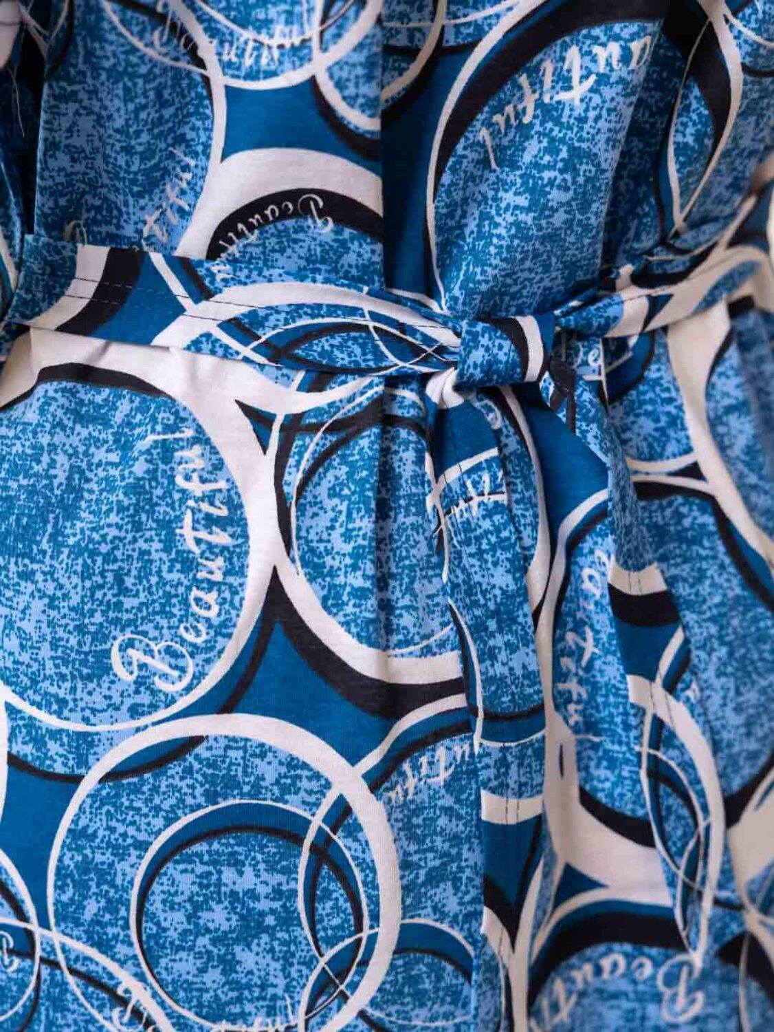 Текс-плюс Халат 582144 00-00246766 Синий,белый