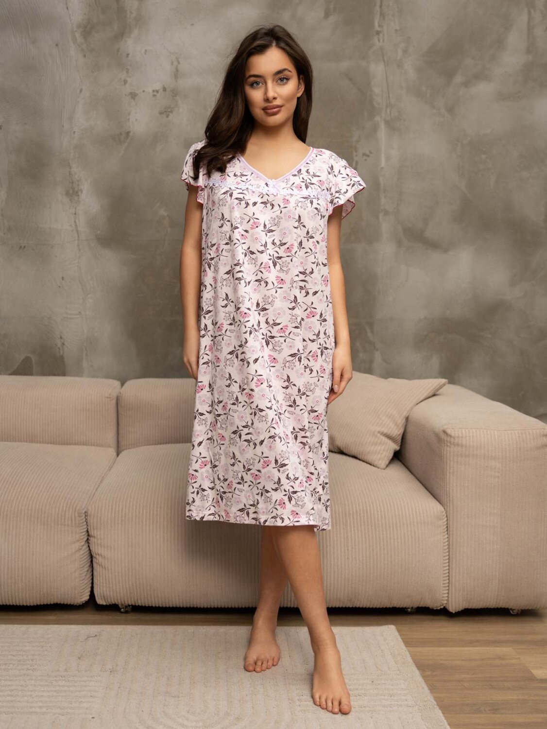 Текс-плюс Сорочка 582146 00-00246710 Розовый