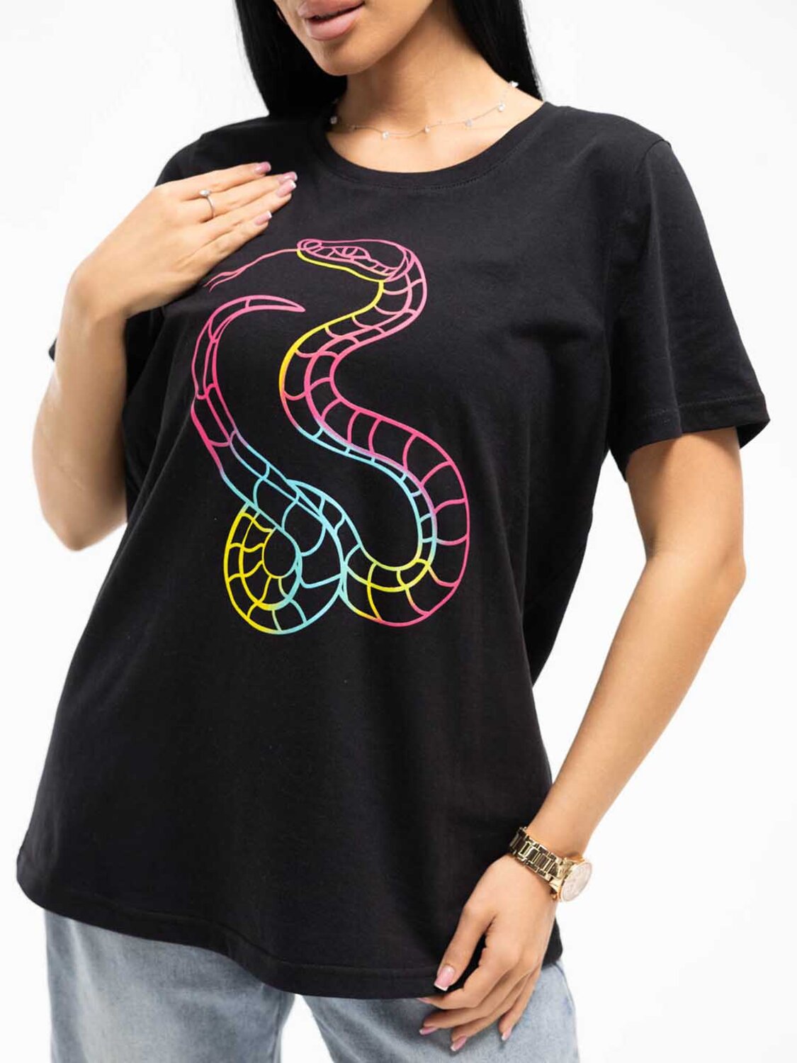 Текс-плюс Футболка 582147 НФ-00156285 Черный