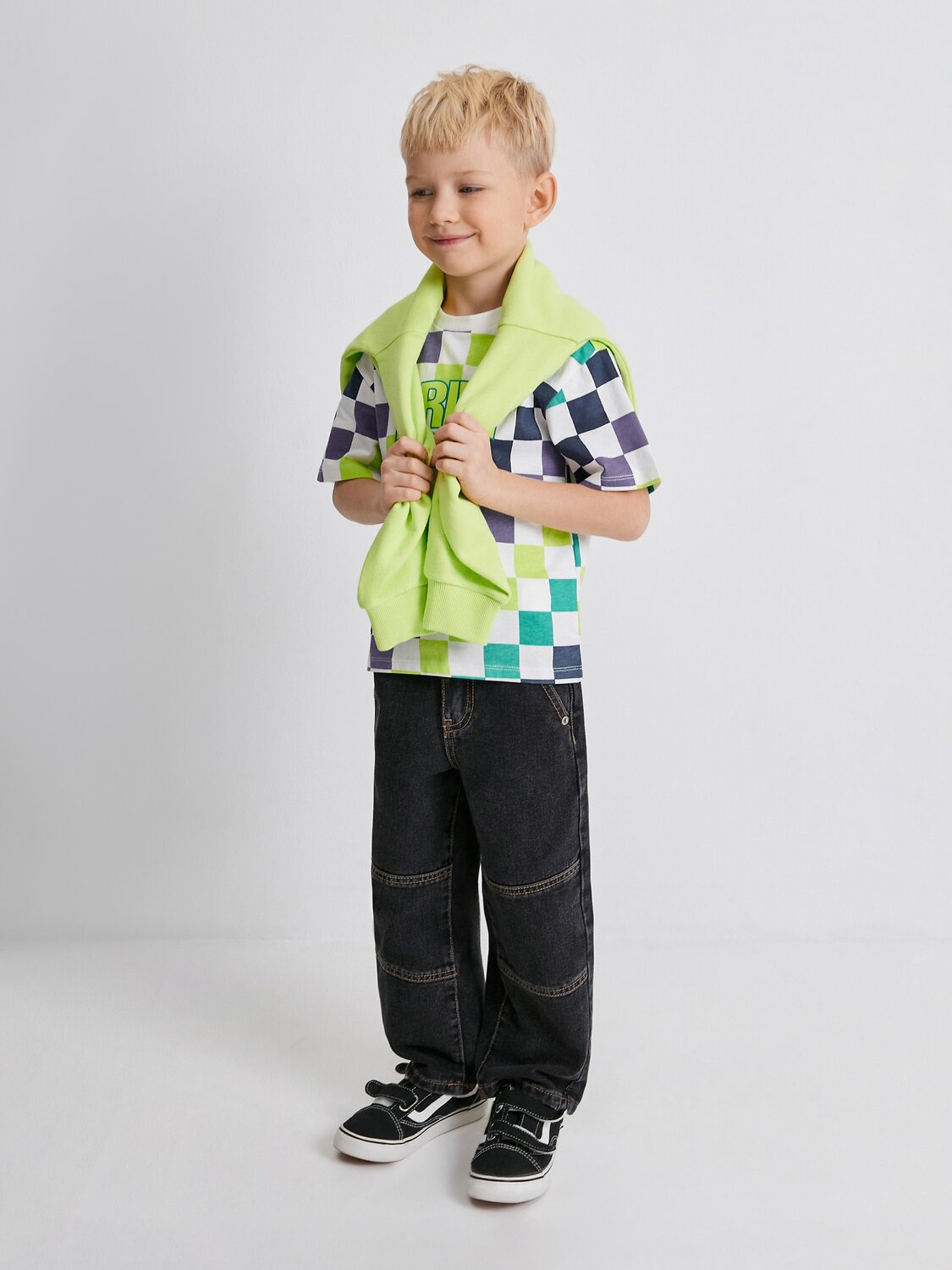 Acoola Футболка 582194 20120510290 бирюзовая клетка