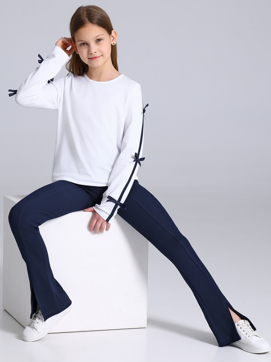 Апрель Брюки 582275 1ДББ4419023 темно-синий