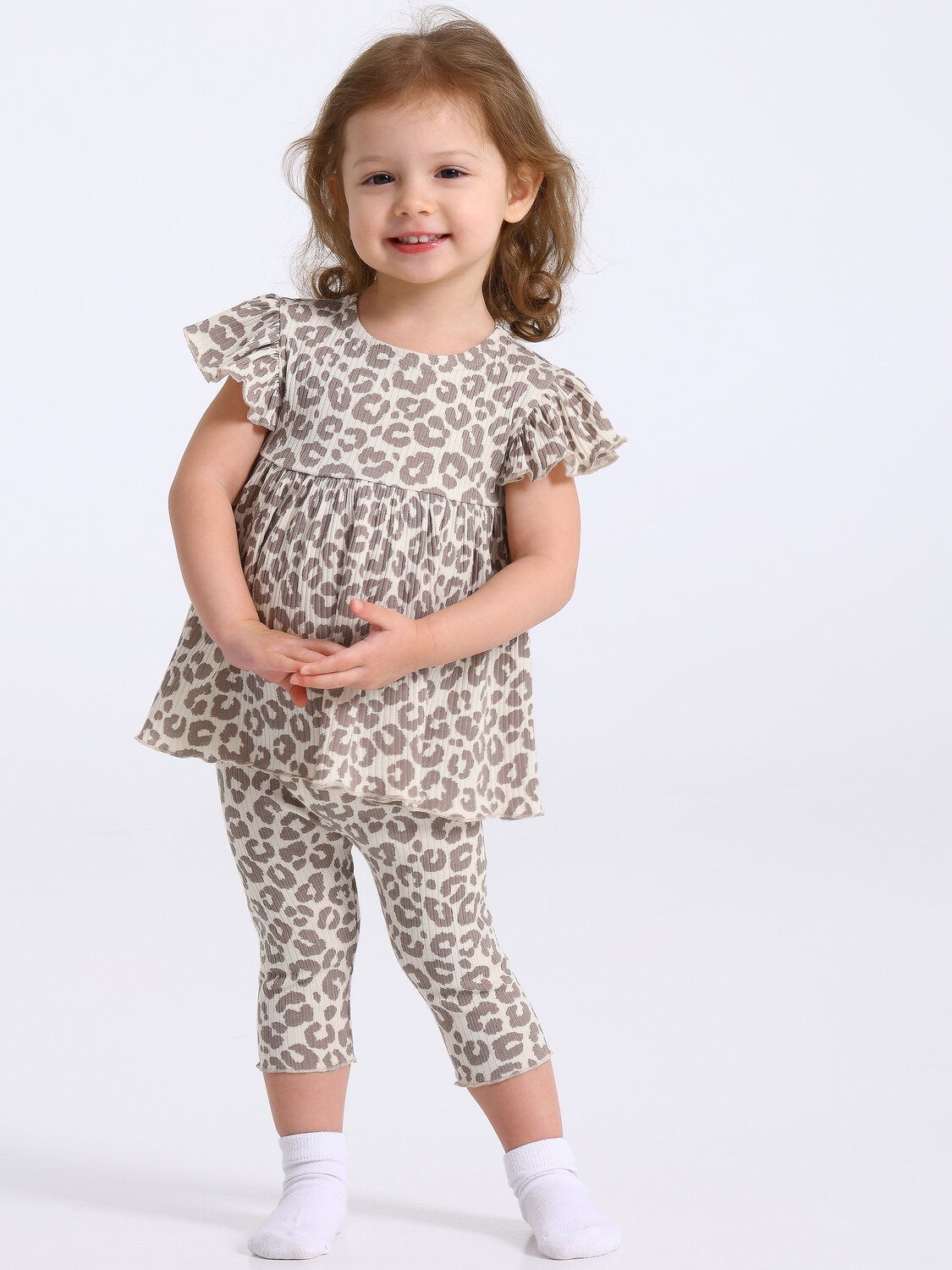 Апрель Комплект 582283 2ЯТБ5921223н бежевый леопард на сливках