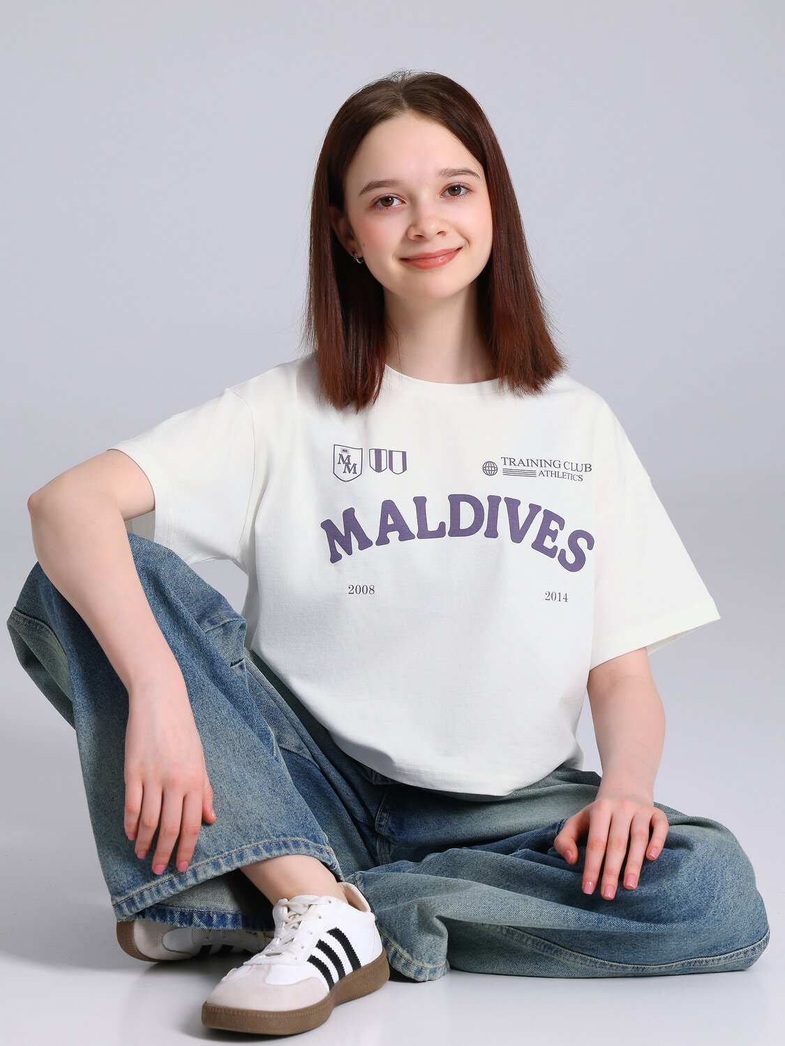 Апрель Футболка 582285 1ДДФК5063001 сливки