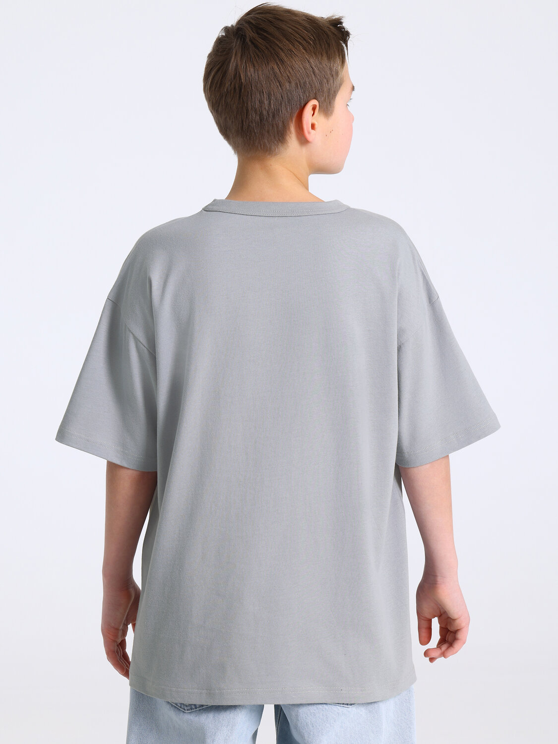 Апрель Футболка 582287 1ПДФК5011001 серый