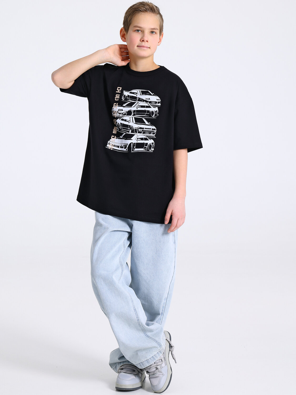 Апрель Футболка 582289 1ПДФК5011001 черный