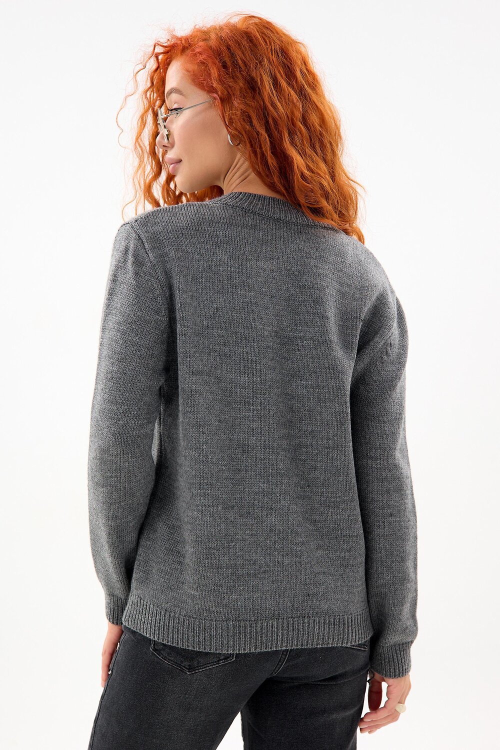 Lika Dress Джемпер 582293 10651 Темно-серый