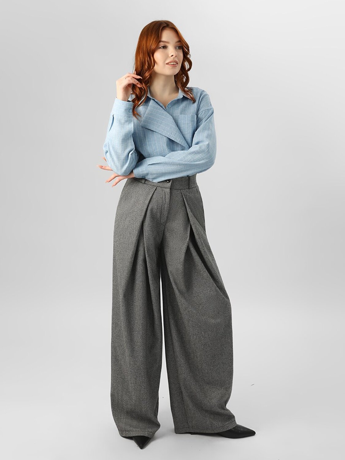 Соль&Перец Брюки 582295 SP0456SA серый