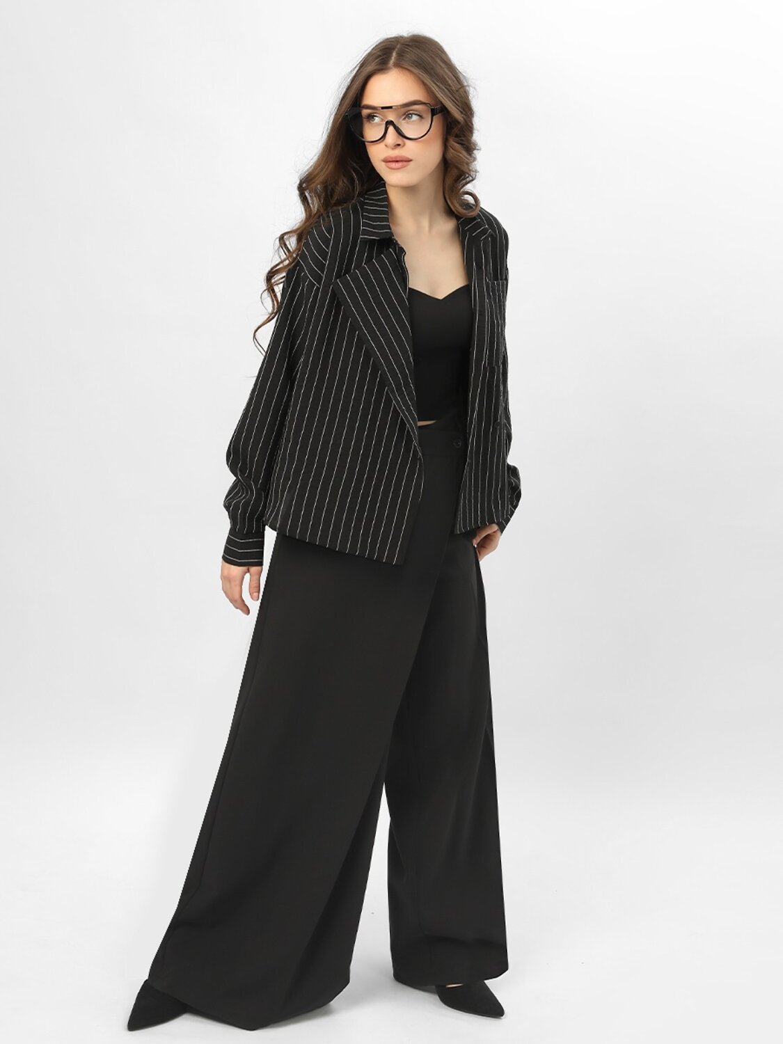 Соль&Перец Блузка 582296 SP25683 черный