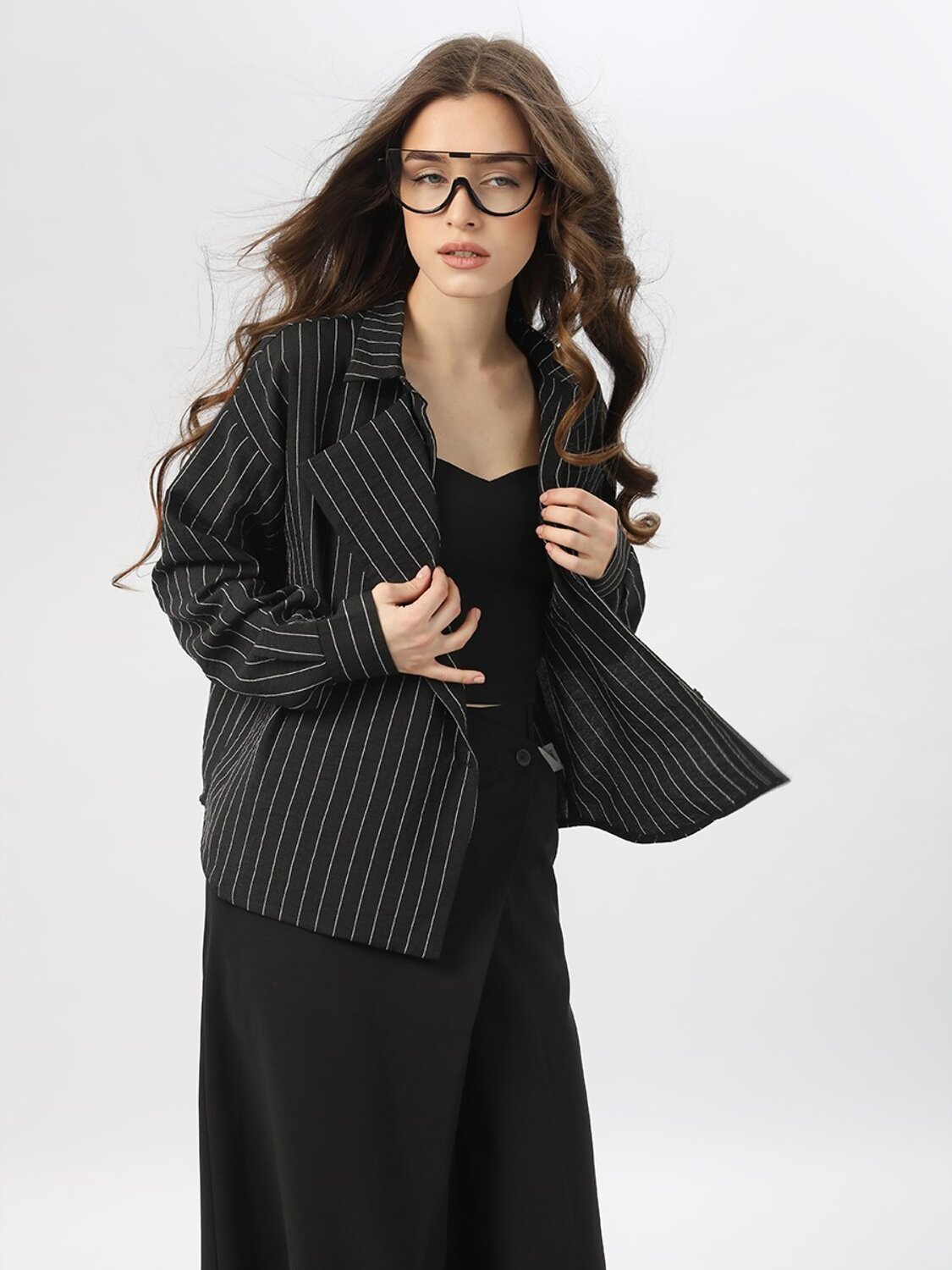 Соль&Перец Блузка 582296 SP25683 черный