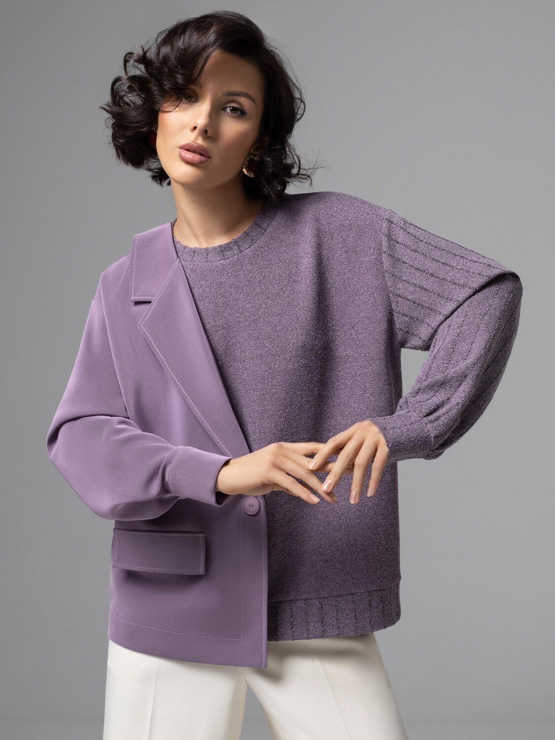 CHARUTTI Свитшот 582303 12571 Сиреневый