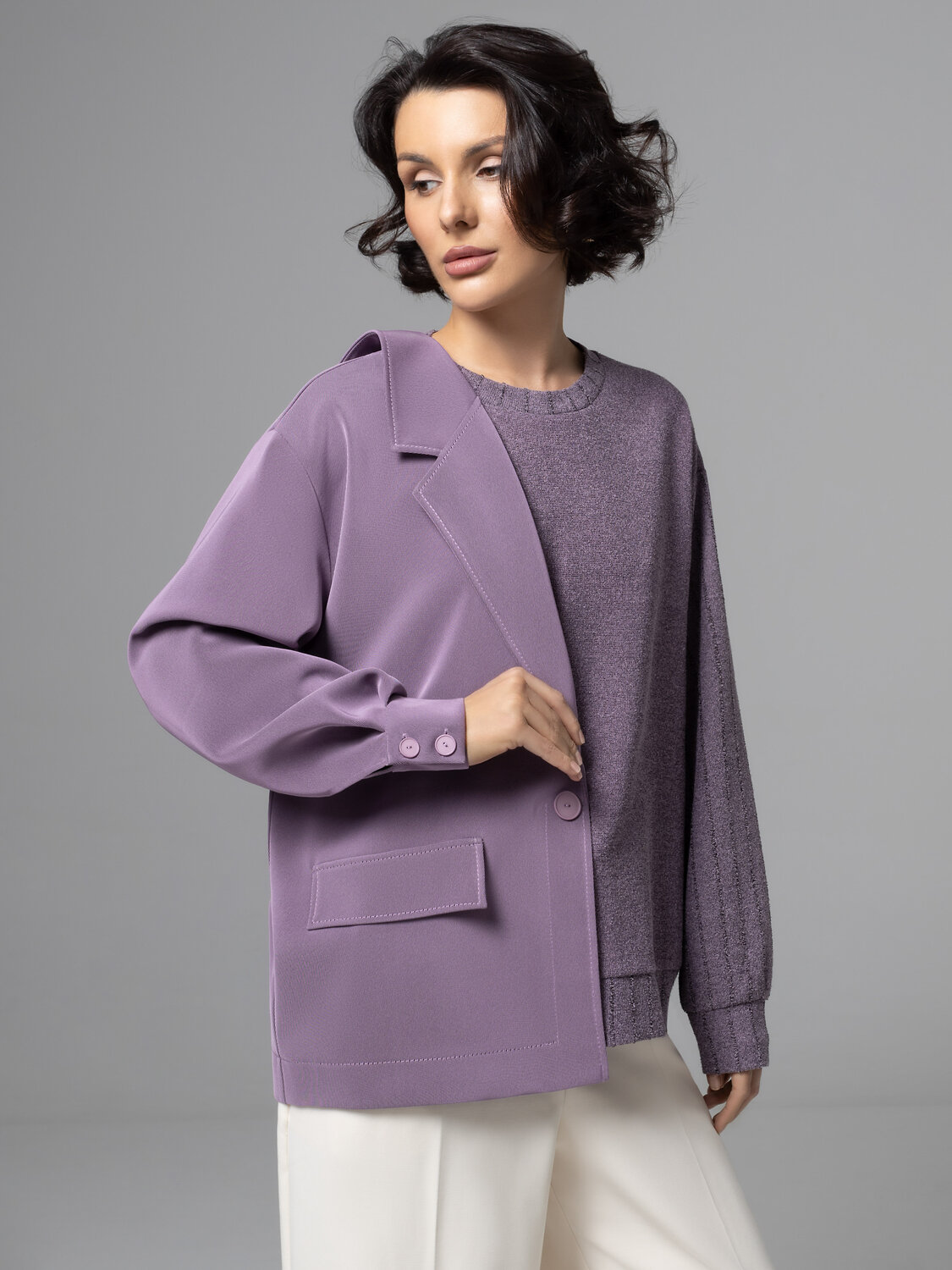 CHARUTTI Свитшот 582303 12571 Сиреневый