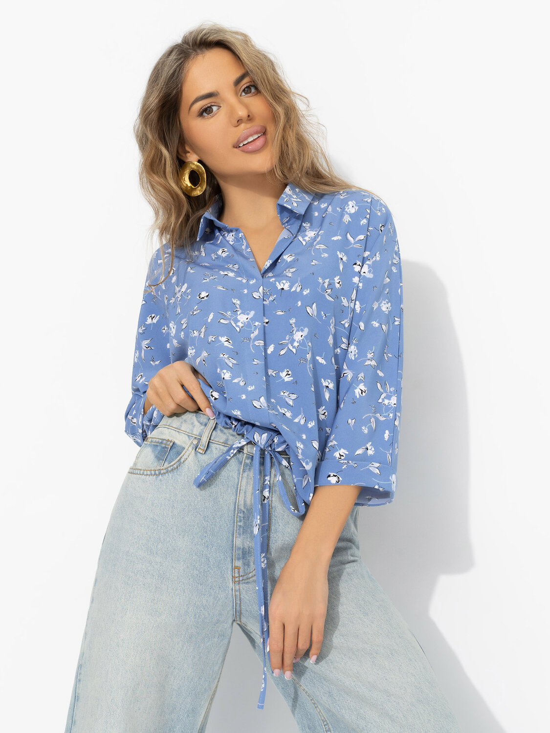 CHARUTTI Блуза 582317 12626 Голубой