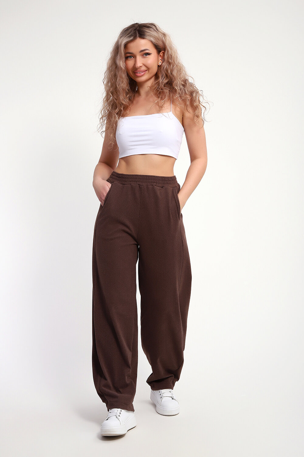 Натали Брюки 582320 29027 коричневый