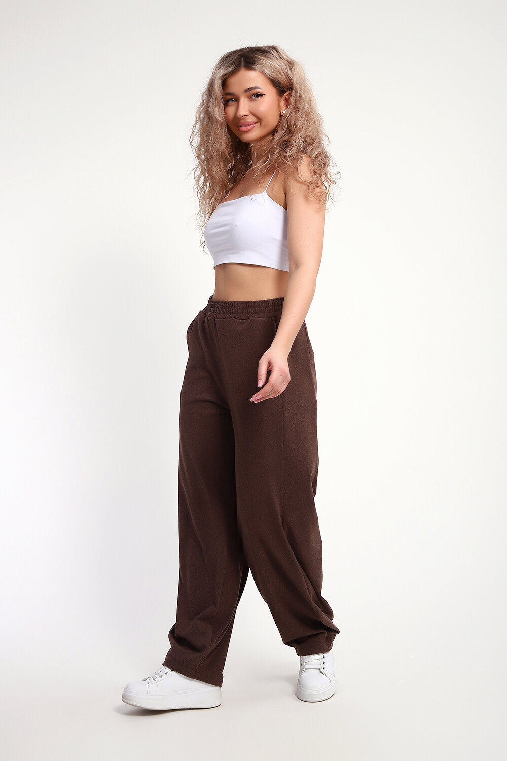 Натали Брюки 582321 29025 коричневый