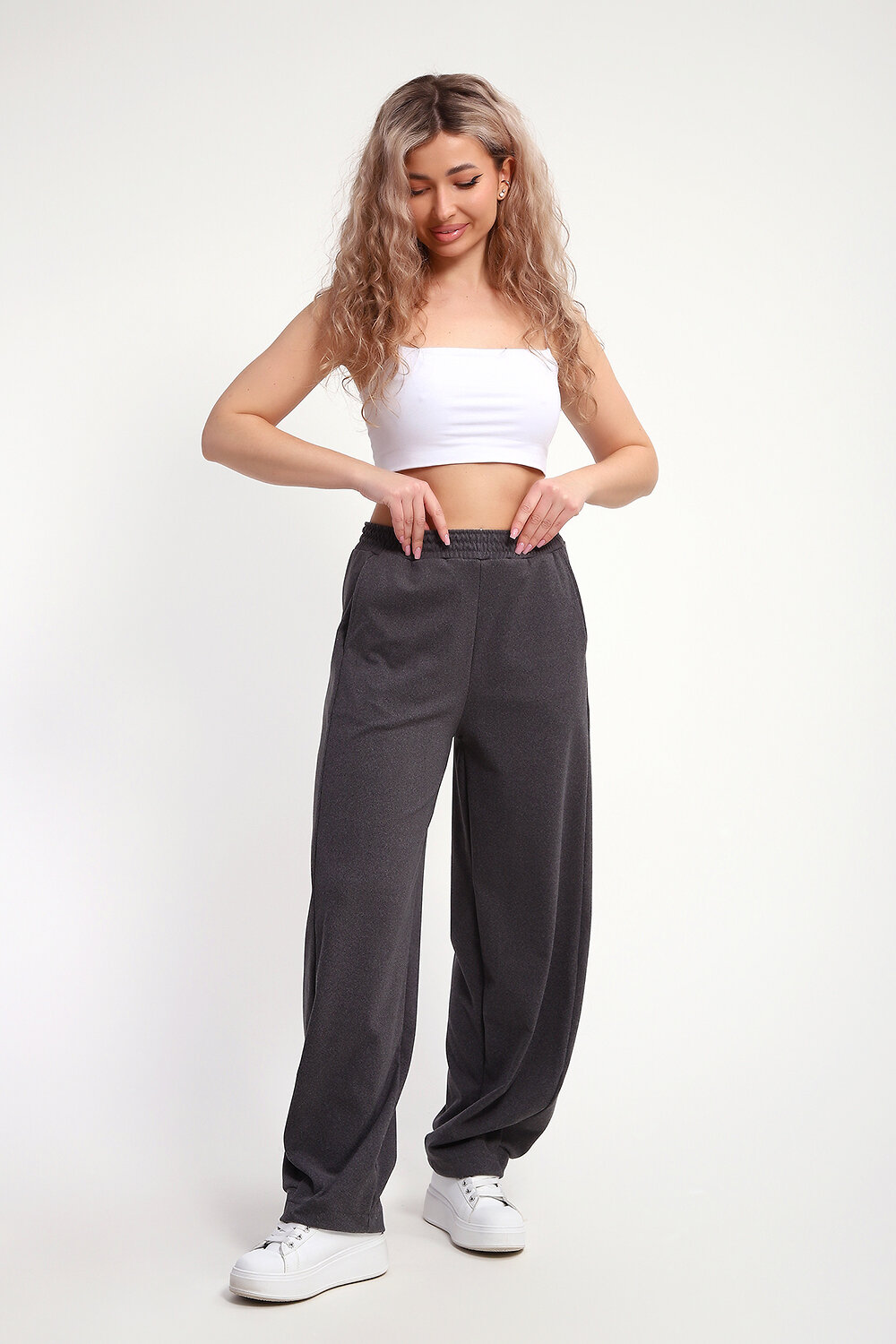 Натали Брюки 582322 29025 серый