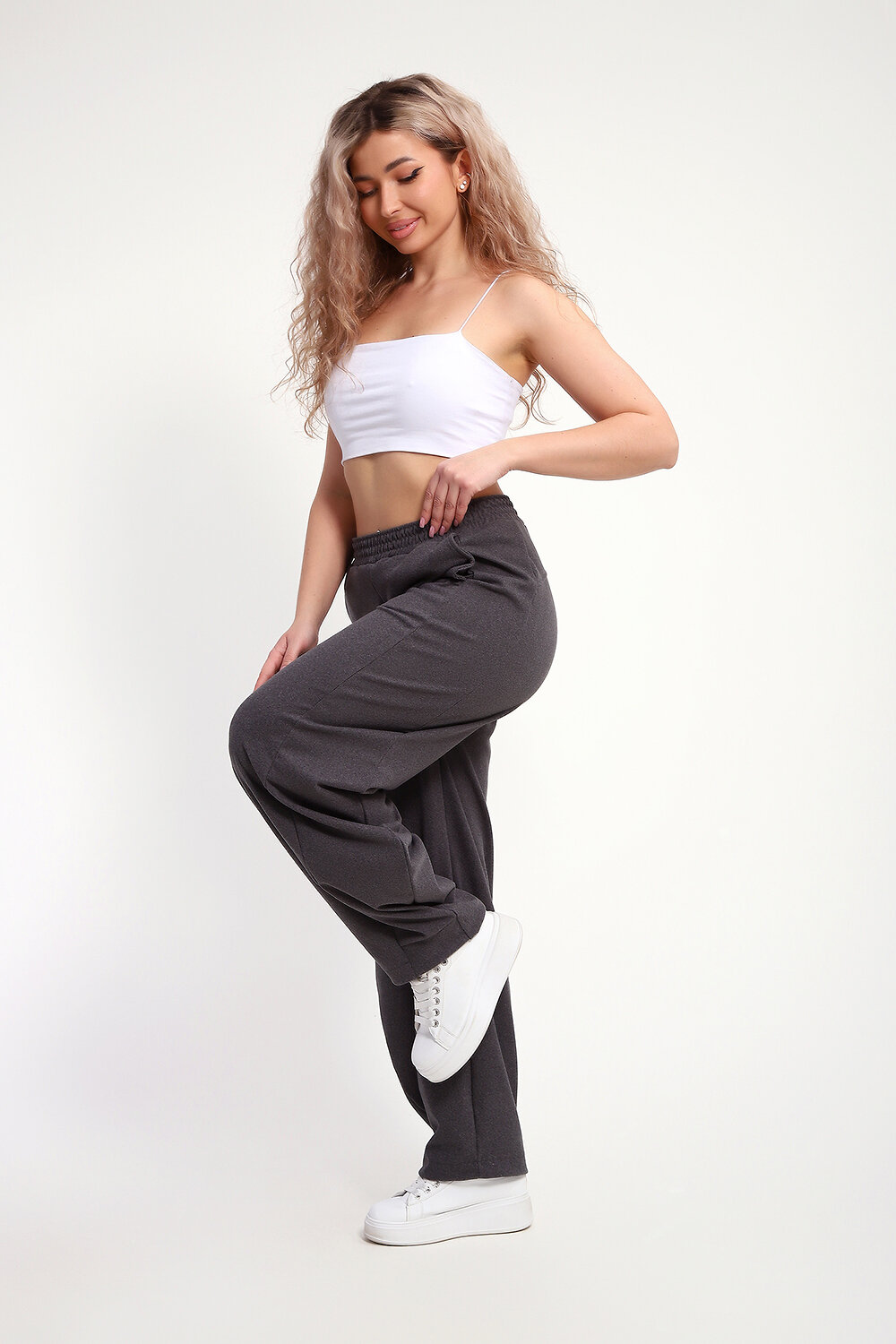 Натали Брюки 582322 29025 серый