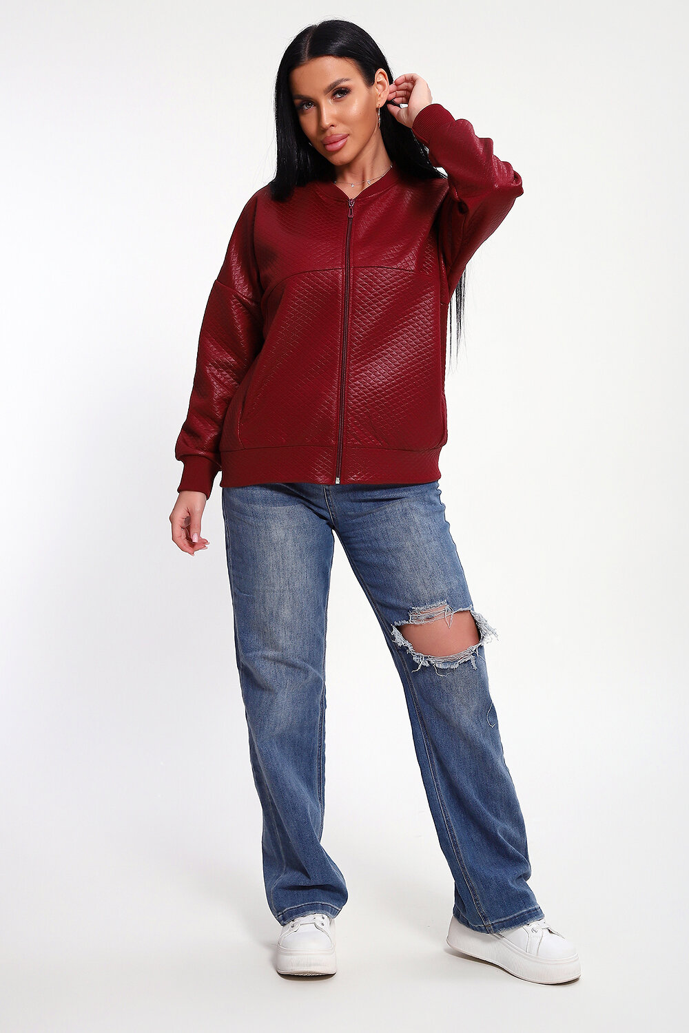 Натали Бомбер 582324 20691 бордовый