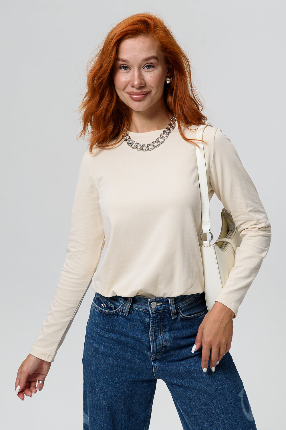 Натали Лонгслив 582325 14436 светло-бежевый