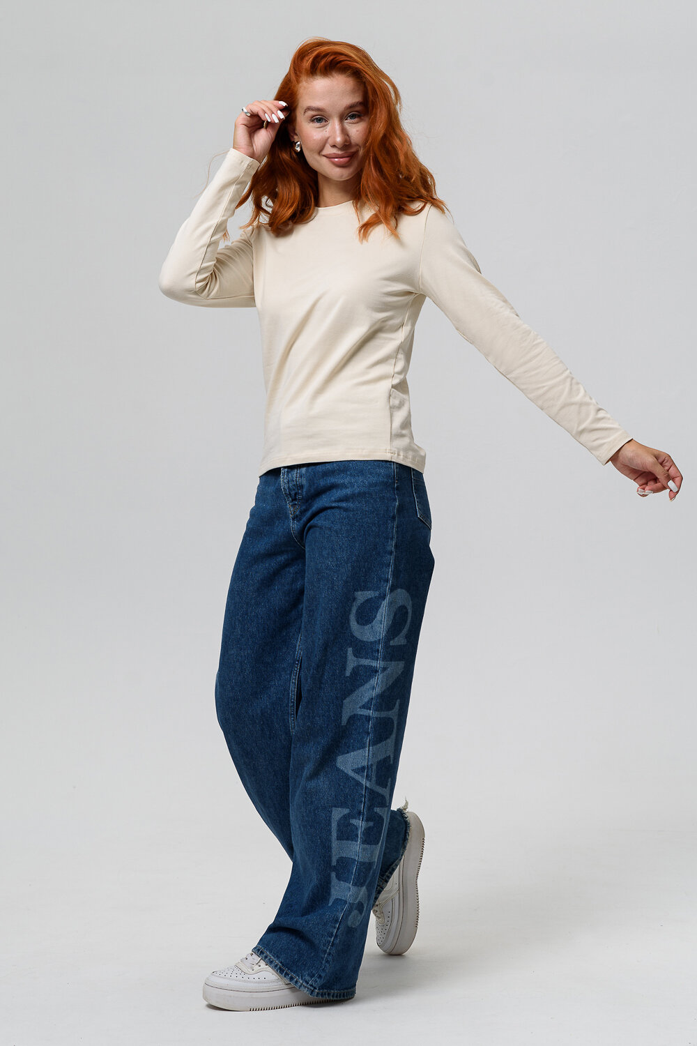 Натали Лонгслив 582325 14436 светло-бежевый