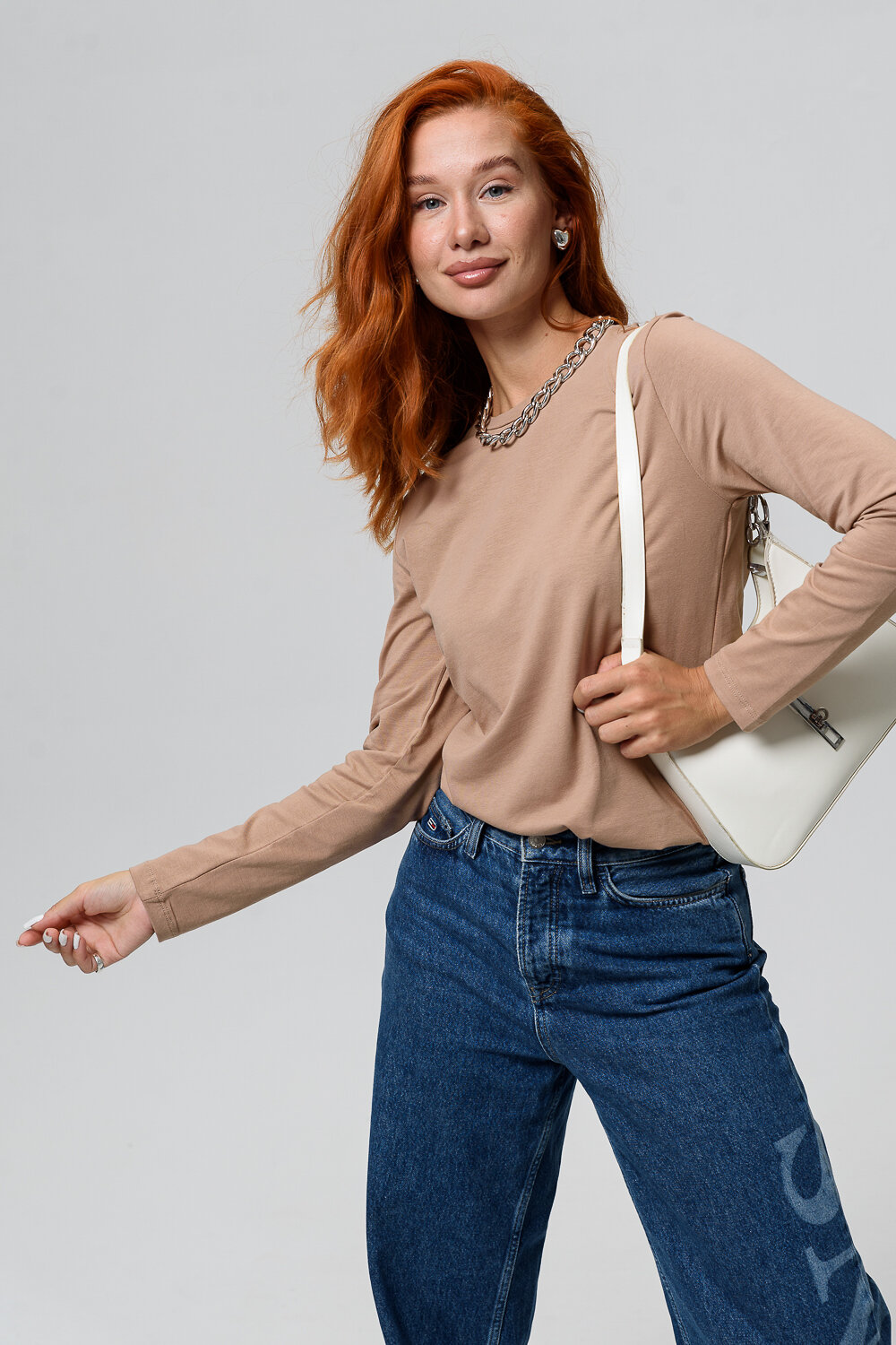 Натали Лонгслив 582326 14436 бежевый