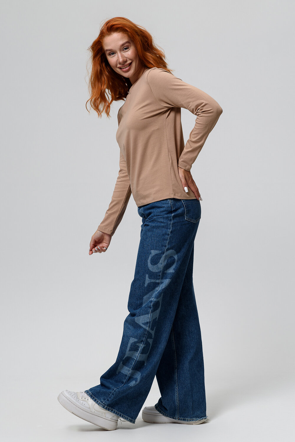 Натали Лонгслив 582326 14436 бежевый