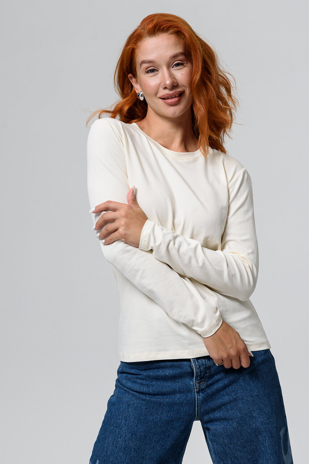 Натали Лонгслив 582328 14436 молочный