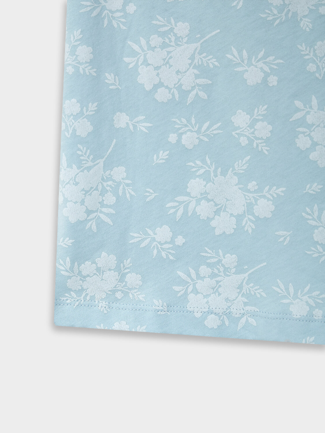 MARK FORMELLE Сорочка 582363 572336/1-1 цветы на голубом