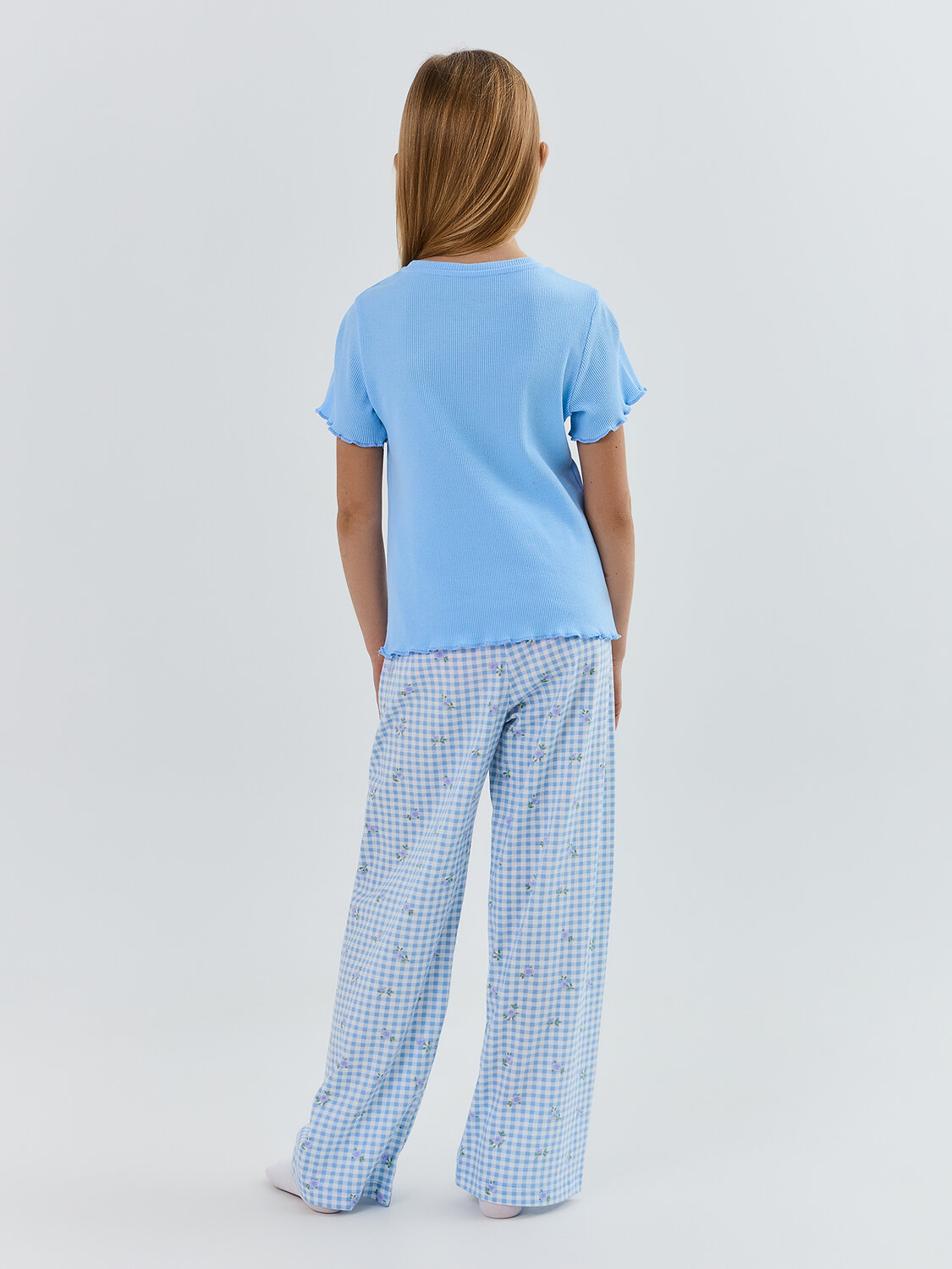 MARK FORMELLE Комплект 582364 567764 небо +голубая клетка с цветами