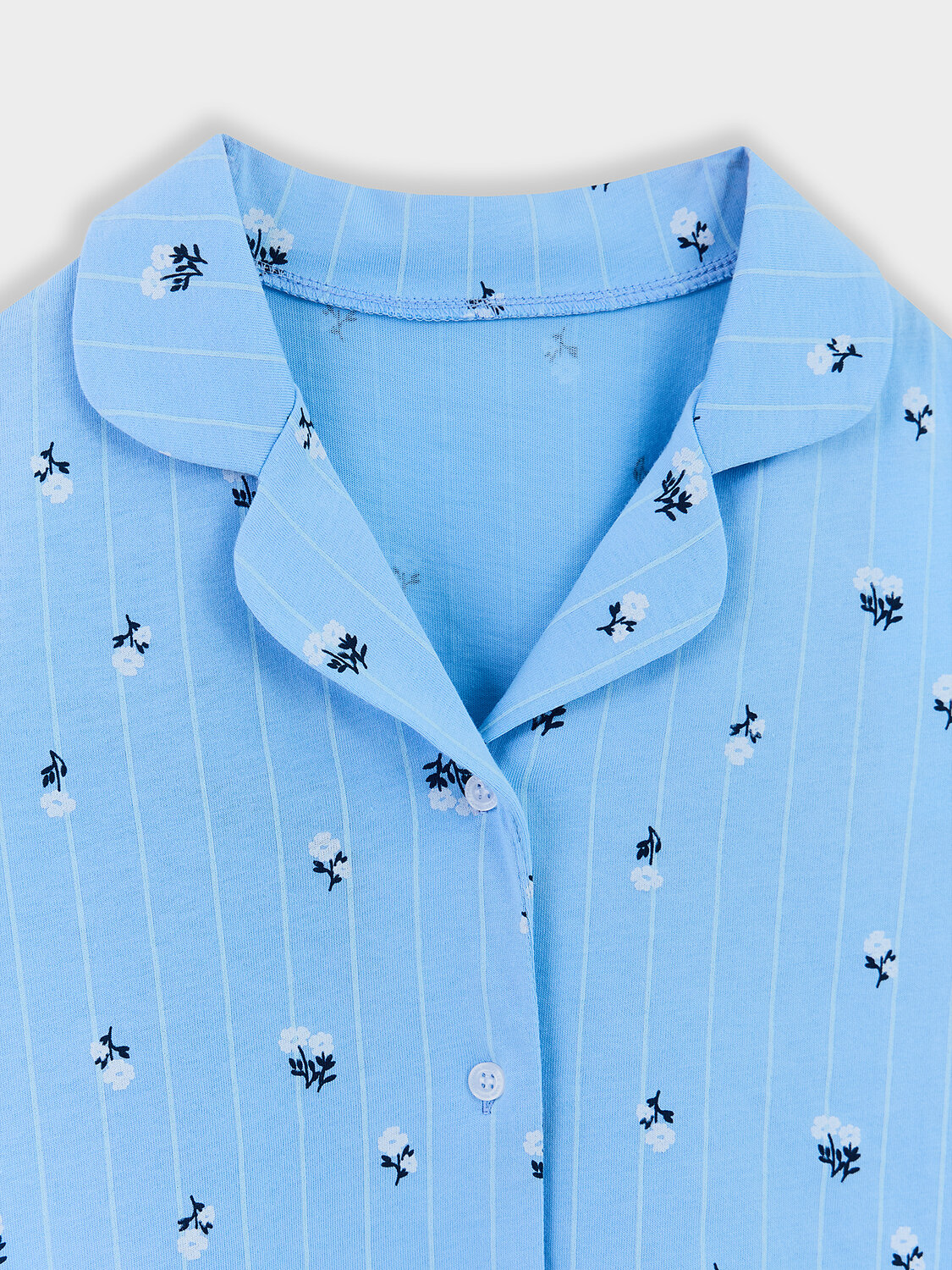 MARK FORMELLE Комплект 582365 567745 цветы на голубой полоске