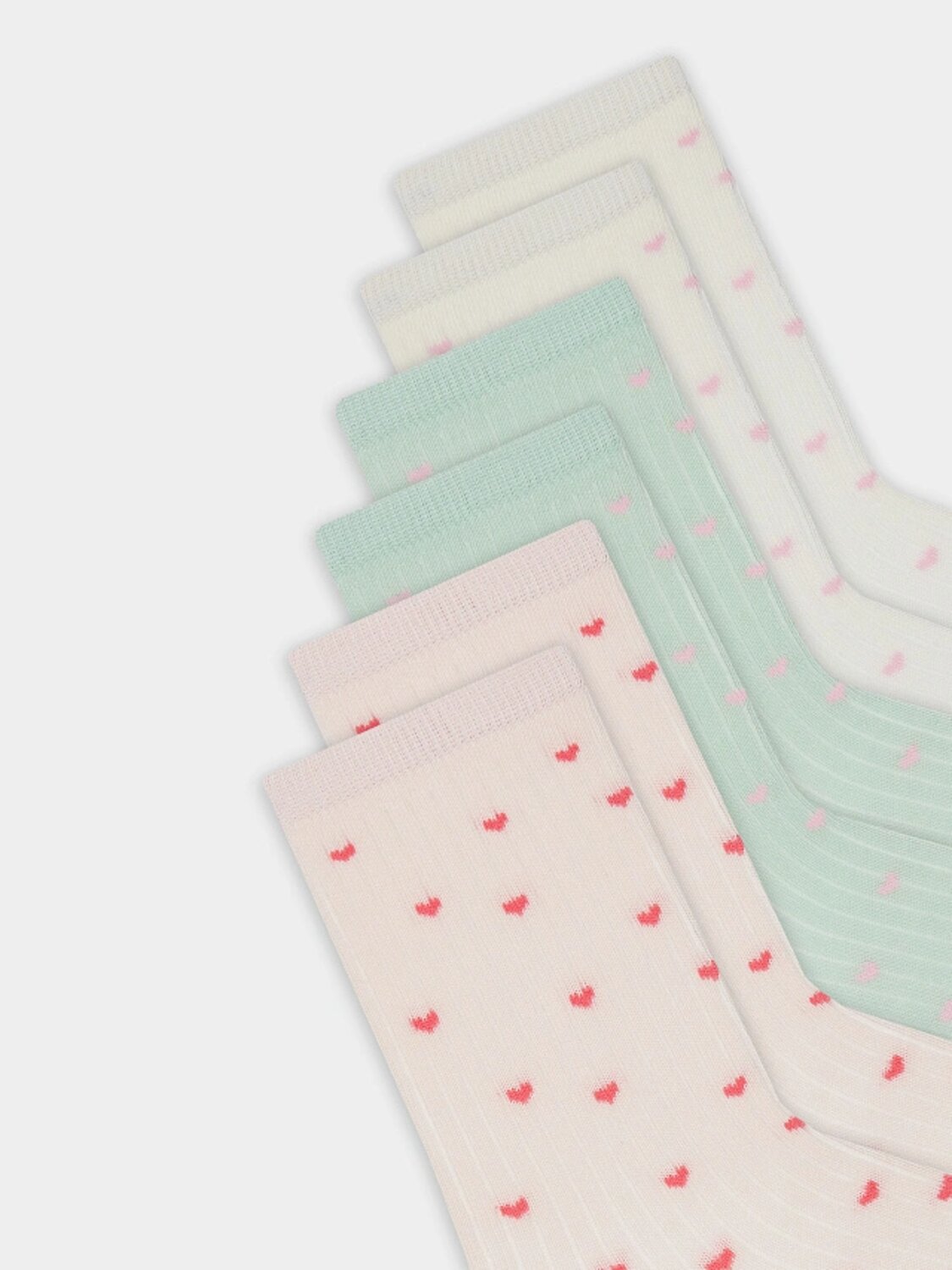 MARK FORMELLE Детские носки 582375 430A-3165 молочный /св.оливка /розовый меланж/