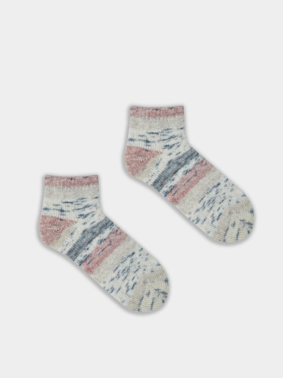 MARK FORMELLE Женские носки 582378 385K-3363 серый /розовый