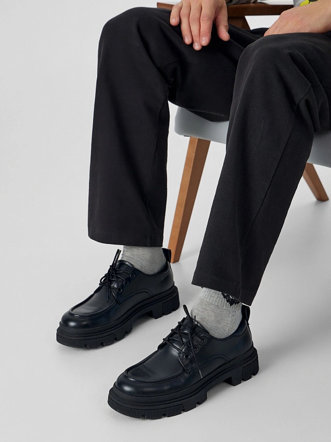 MARK FORMELLE Мужские носки 582387 140K-3350 серый меланж