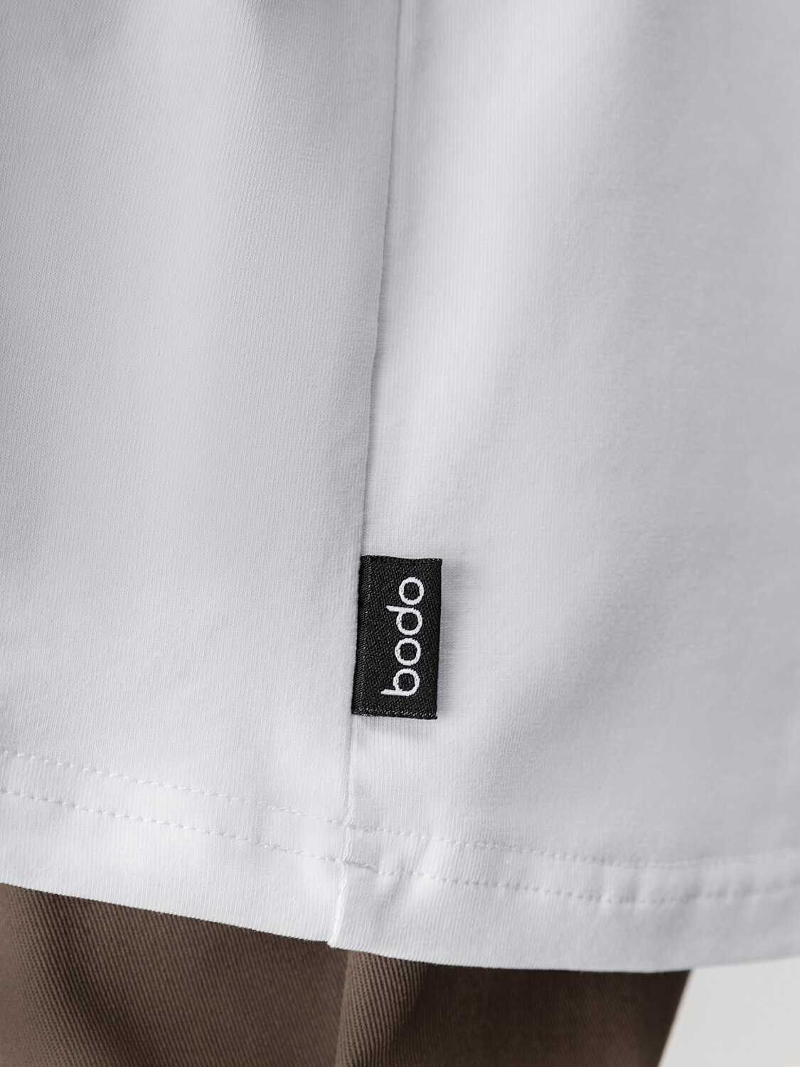 Bodo Футболка 582449 4-435MU белый (коричневый)