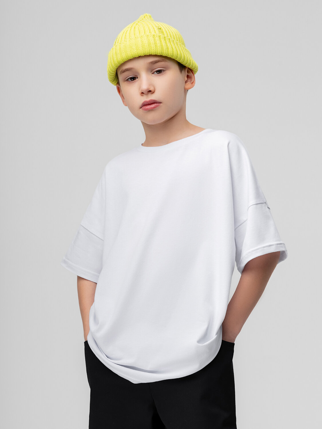 Bodo Футболка 582450 4-435MU белый (салатовый)