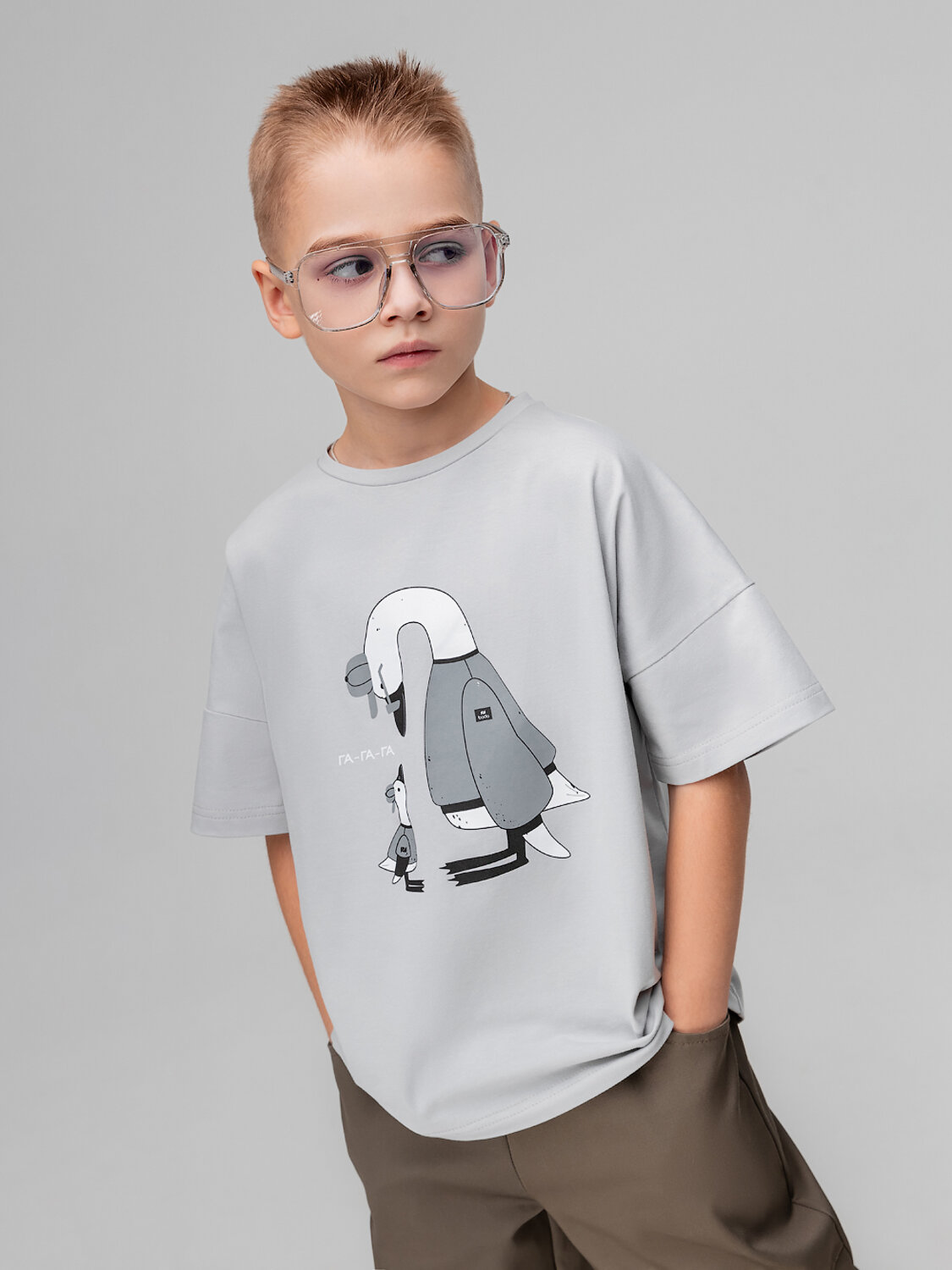 Bodo Футболка 582452 4-435MU серый