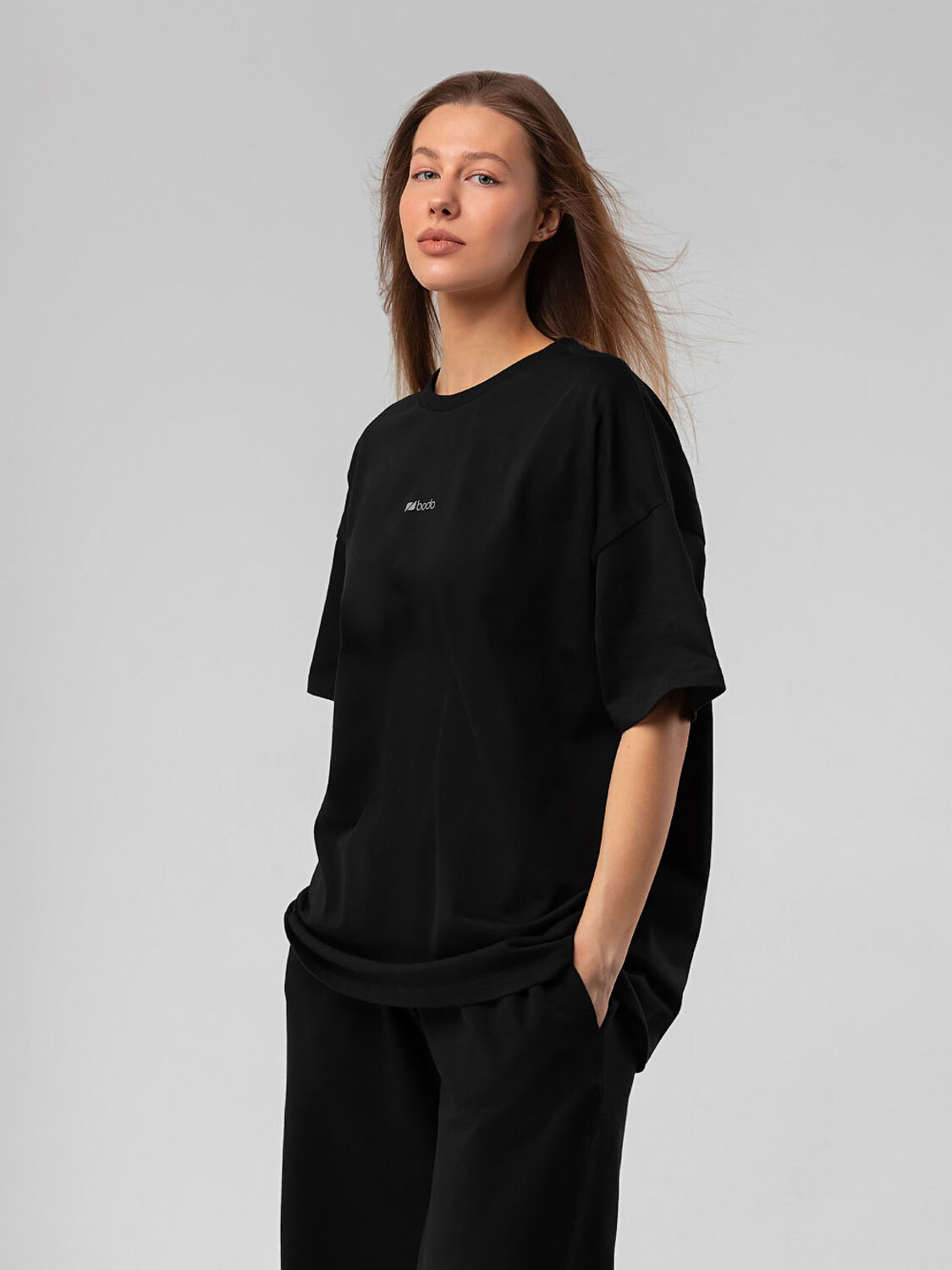 Bodo Футболка 582455 36-138MU черный (темно-серый)