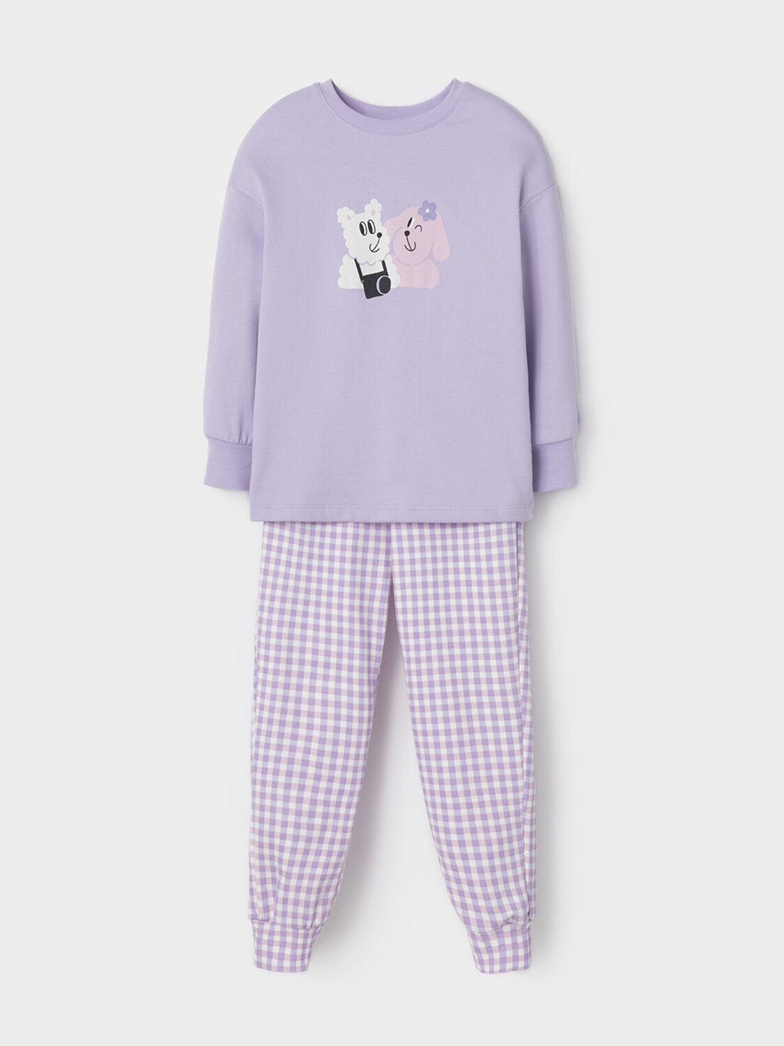 CROCKID Пижама 582457 К 1567 фиолетовый